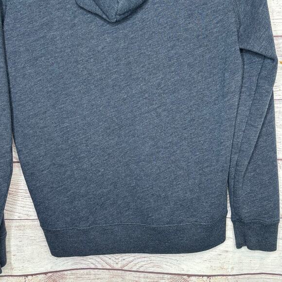 Abercrombie & Fite Men's Blue Gray Hooded Zip Up Sweatshirt Jacket Size XS - Picture 13 of 13